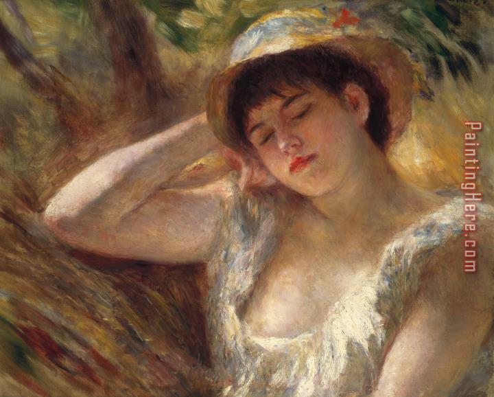 Pierre Auguste Renoir The Sleeper
